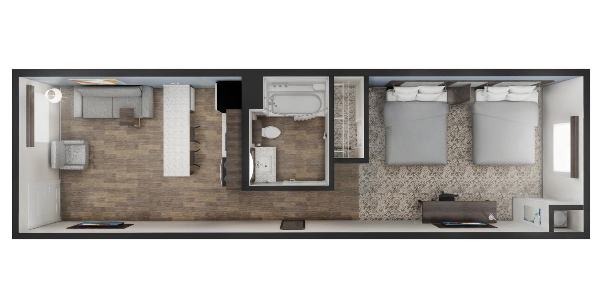 Stayapt Suites Port Arthur Bagian luar foto